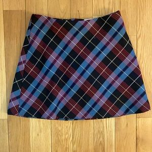 Zara plaid skirt, worn once, size S